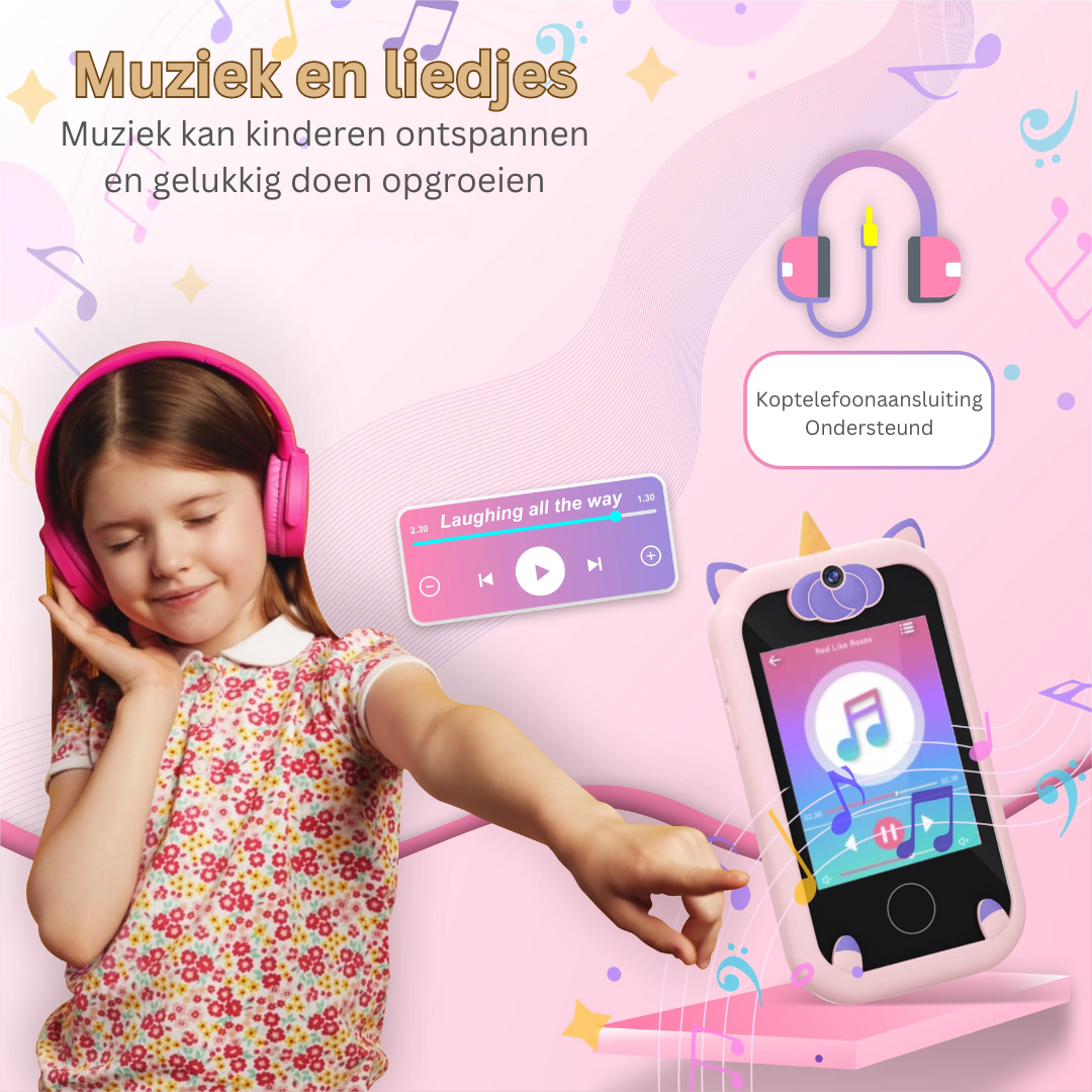 KiddieClick Camera voor Kinderen Leer en Speel