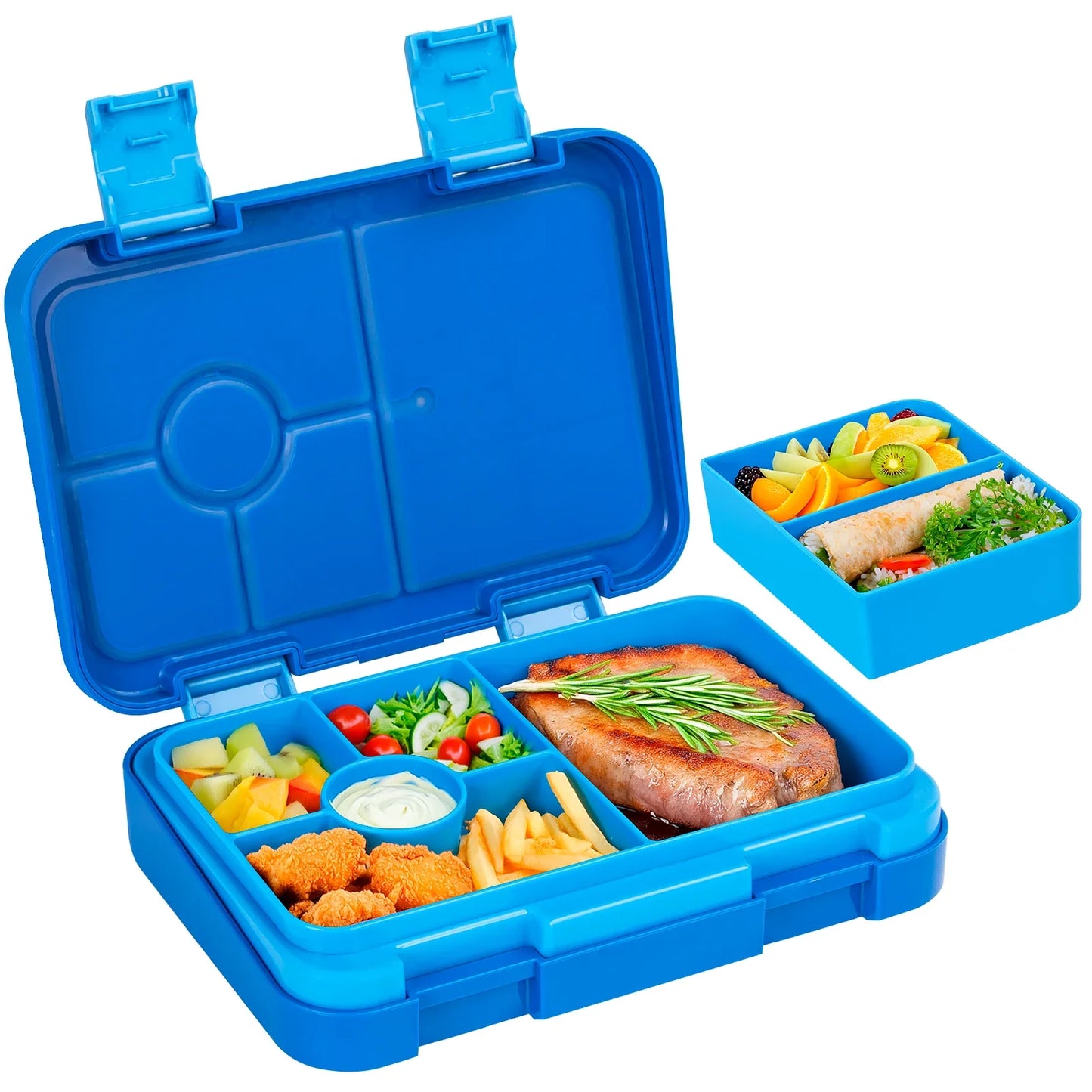Lunchbox Bento Kinderschoolbestendig Magnetronbestendig Lekvrij