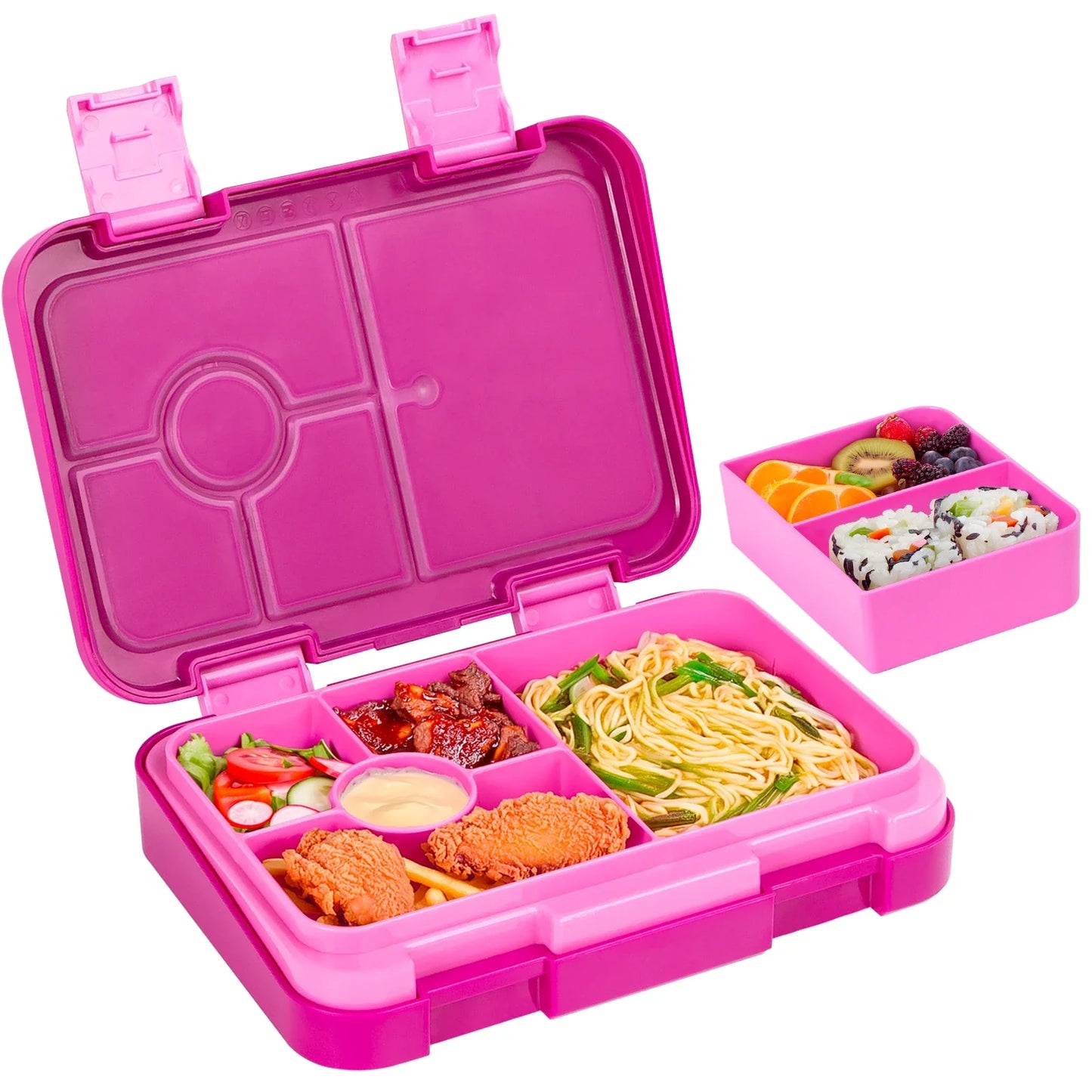 Lunchbox Bento Kinderschoolbestendig Magnetronbestendig Lekvrij