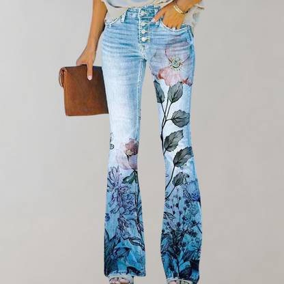 Dames Jeans Zomerbroek Comfortabel en Stijlvol