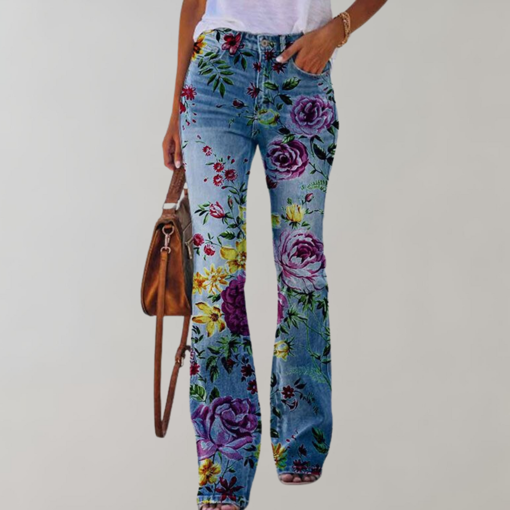 Dames Jeans Zomerbroek Comfortabel en Stijlvol