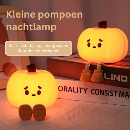 Zachte Pompoenlamp Warme Gloed Rustgevend