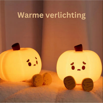 Zachte Pompoenlamp Warme Gloed Rustgevend