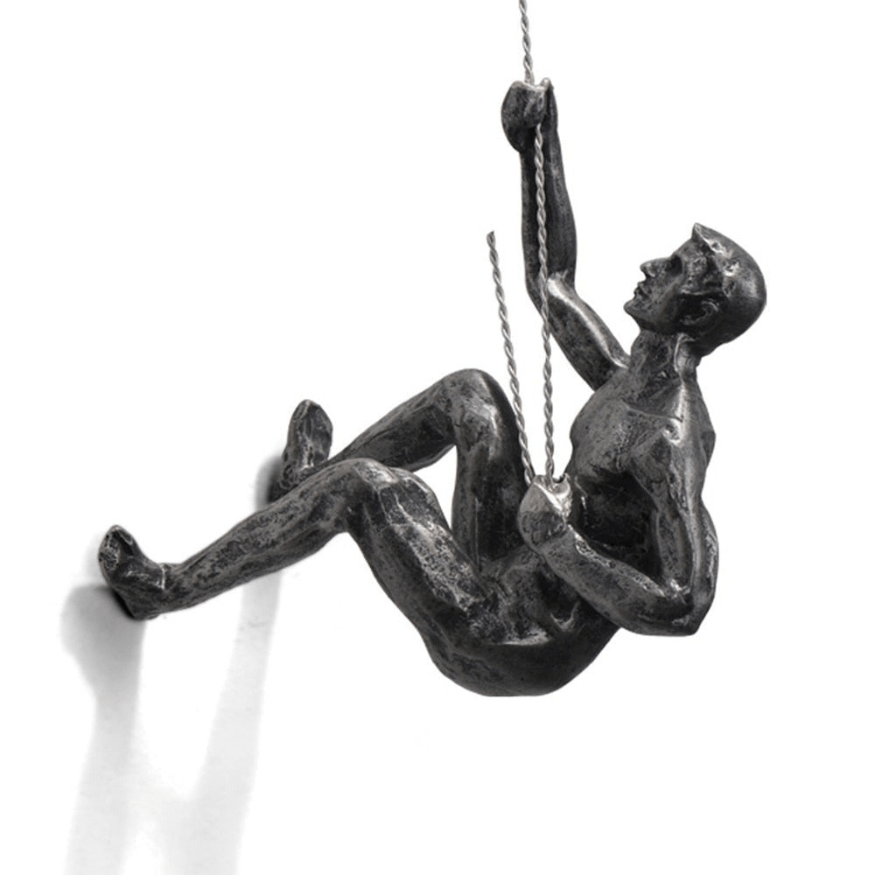 Wanddecoratie Sculptuur Kunststof Metaal Neutraal Modern Design