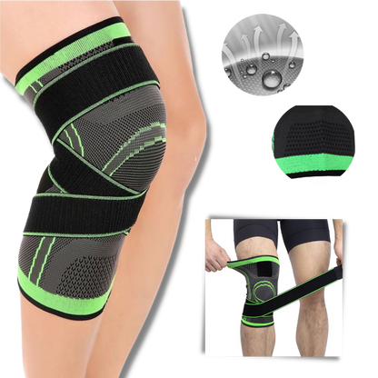 Knie Sleeve Compressie Verband voor Ondersteuning - Velinix