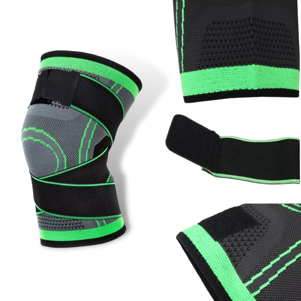 Knie Sleeve Compressie Verband voor Ondersteuning