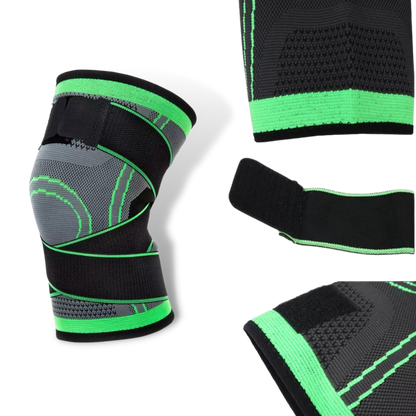 Knie Sleeve Compressie Verband voor Ondersteuning