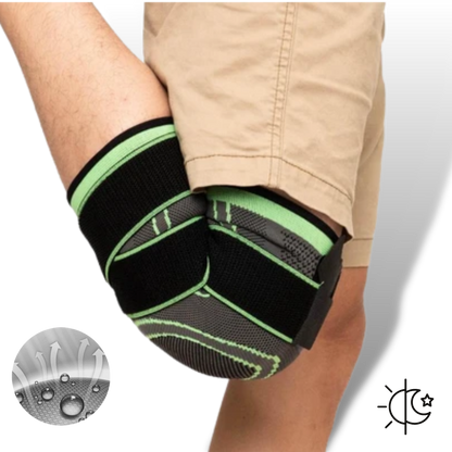 Knie Sleeve Compressie Verband voor Ondersteuning