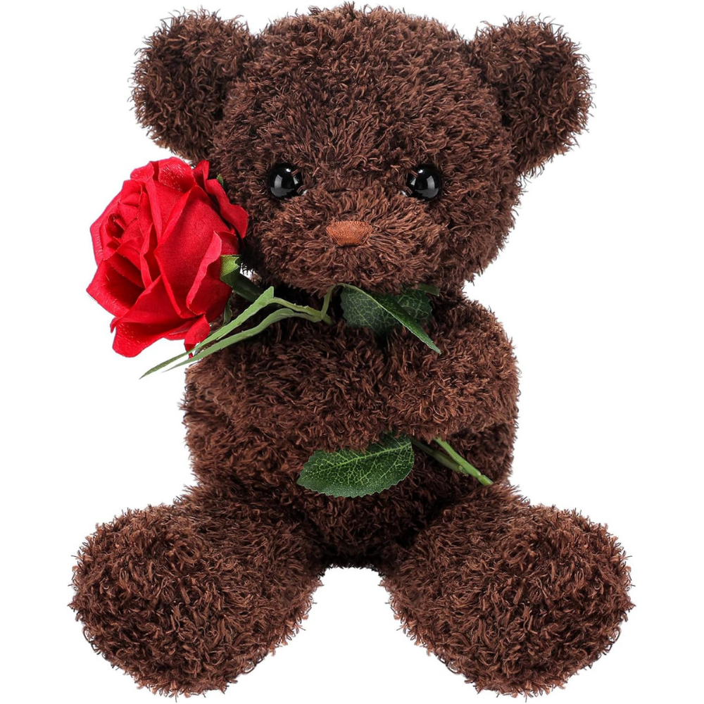 Rozenbeer Pluche Knuffel Zachte Valentijnsdag Cadeau