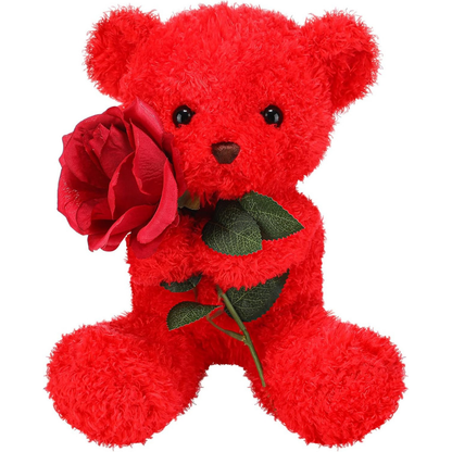 Rozenbeer Pluche Knuffel Zachte Valentijnsdag Cadeau