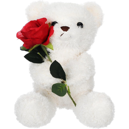 Rozenbeer Pluche Knuffel Zachte Valentijnsdag Cadeau
