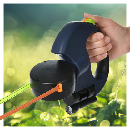 Dubbele Hondenriem met LED Licht Intrekbare Leash