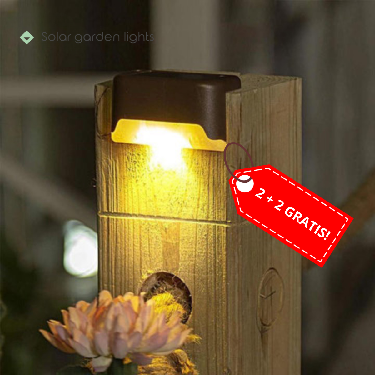 Zonne-Energie Lamp Buitenverlichting Eenvoudig en Duurzaam - Velinix