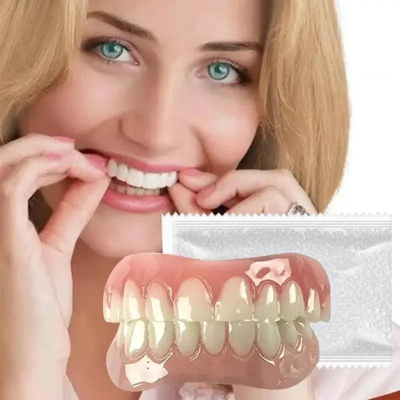 Kunstgebit Silicone Kit Natuurlijk en Comfortabel - Velinix