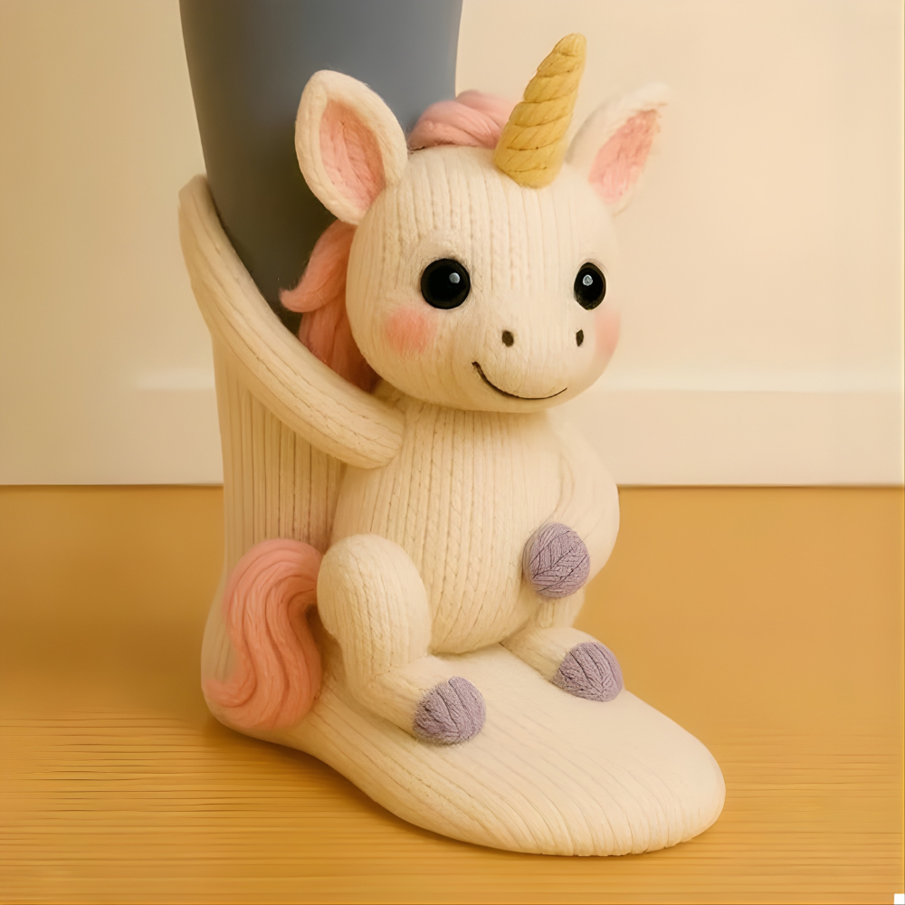 Dierensokken Unisex Warm Antislip 3D Design