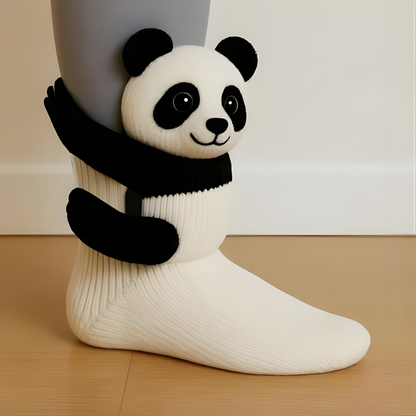 Dierensokken Unisex Warm Antislip 3D Design