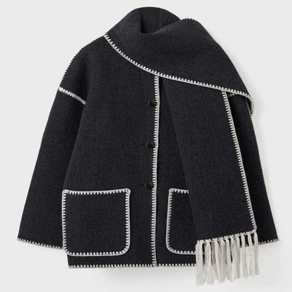 Velinix Gely Faux Fur Statement Jas - Velinix