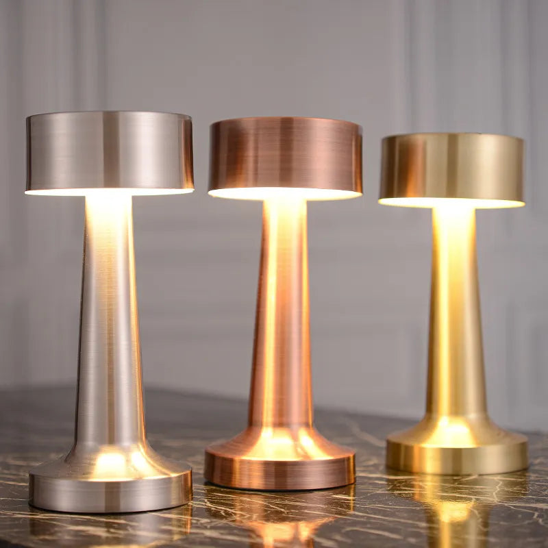 Draadloze LED Tafellamp Dimbaar Oplaadbaar Modern Design