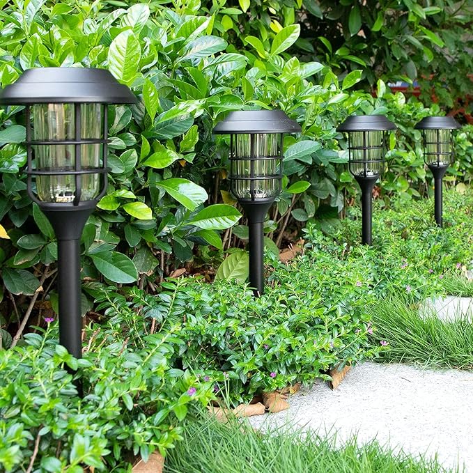 Zonne-zaklampen Set van 6 stuks voor de Tuin