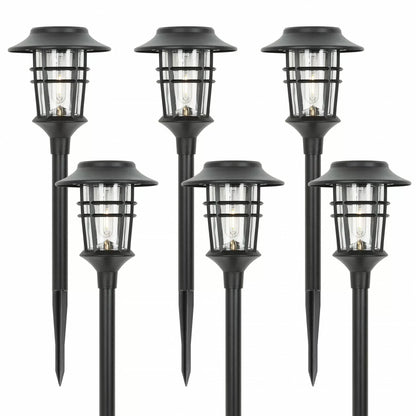 Zonne-zaklampen Set van 6 stuks voor de Tuin