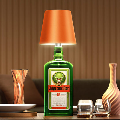Unieke Flessenlamp van Hergebruikte Flessen