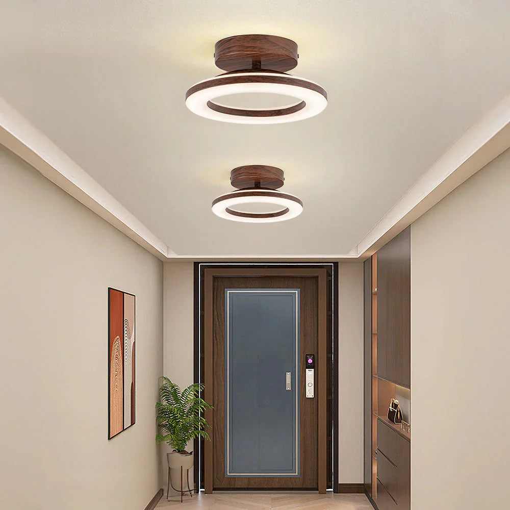 Ronde LED Plafondlamp Acryl Modern voor Hal en Entree - Velinix