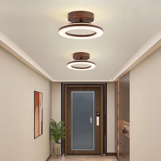 Ronde LED Plafondlamp Acryl Modern voor Hal en Entree - Velinix