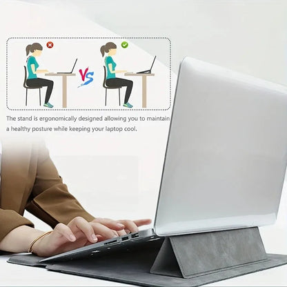 Laptop Sleeve Waterdicht 13-15 Inch met Standaard