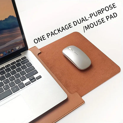 Waterdichte Laptop Sleeve 12-16 inch PU Leer Beschermhoes