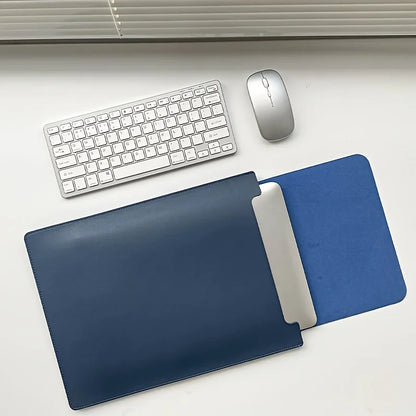 Waterdichte Laptop Sleeve 12-16 inch PU Leer Beschermhoes