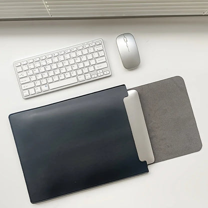 Waterdichte Laptop Sleeve 12-16 inch PU Leer Beschermhoes