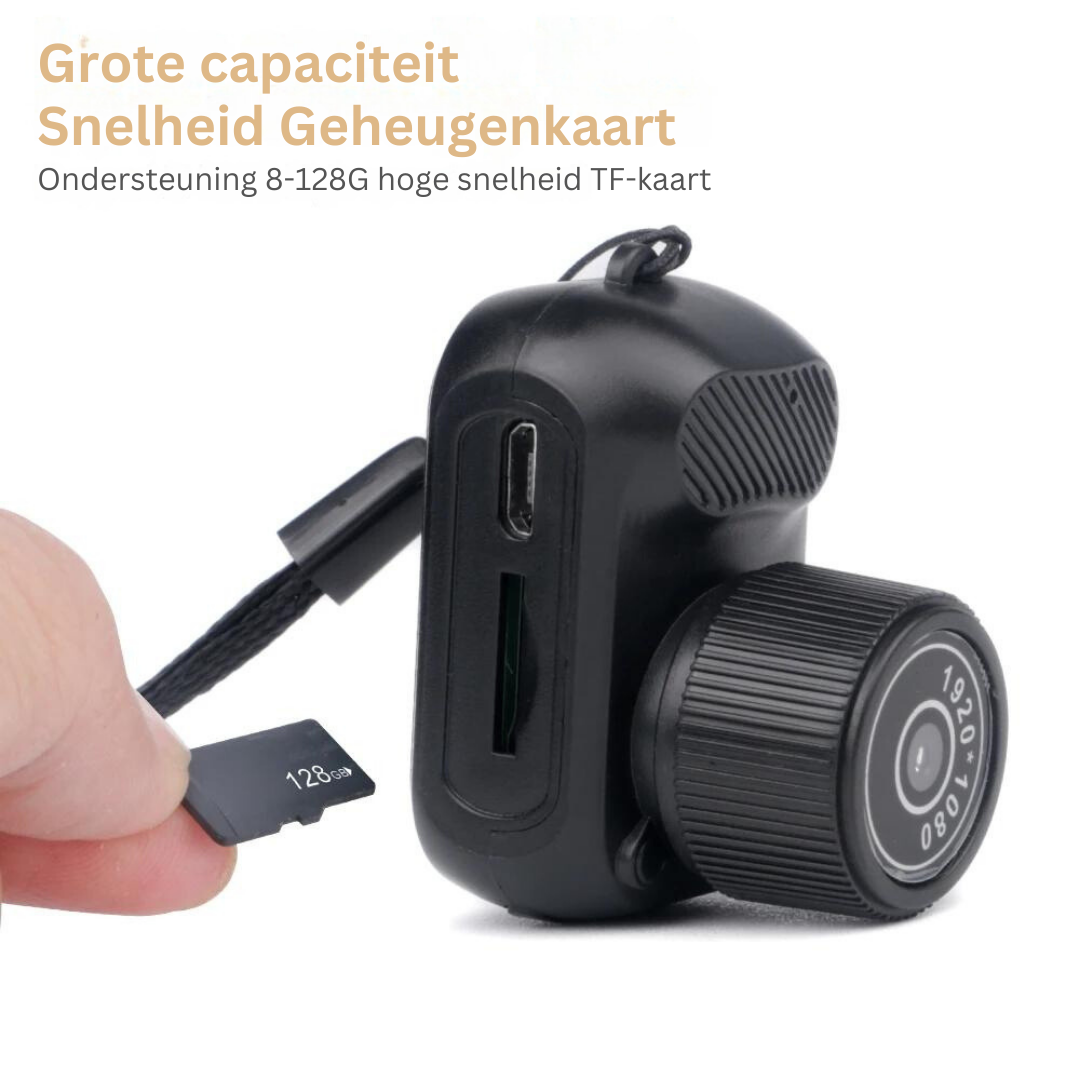 Mini Camera Draadloos voor Vrijheid en Mooie Momenten