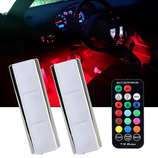 Auto Verlichting Set met Kleurende LED Lampen - Velinix