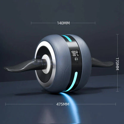 Buikspierwiel met Automatische Rebound en Slimme Telling