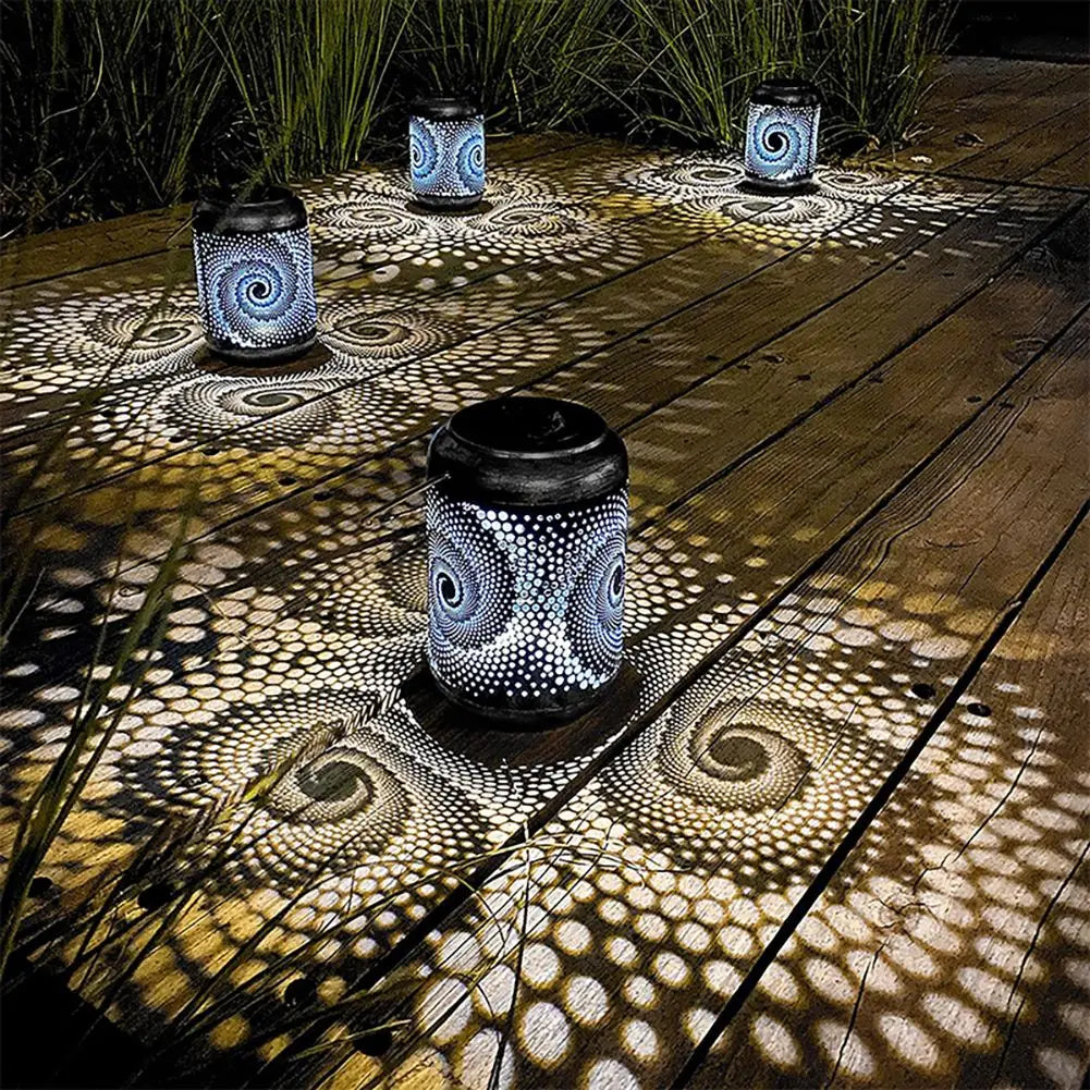 Tuinverlichting 3D Zonne Energie Lampen