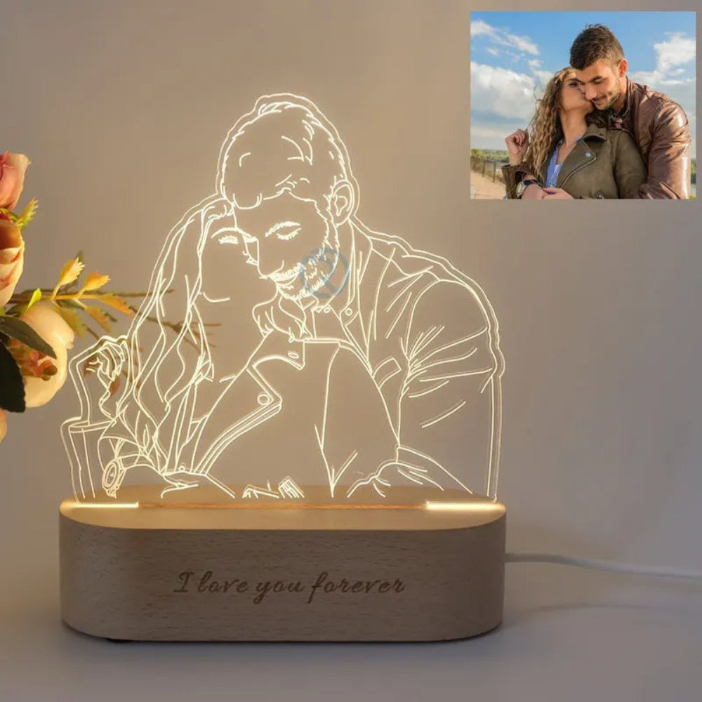 LED Nachtlamp Romantisch Acryl Decoratie Licht - Velinix