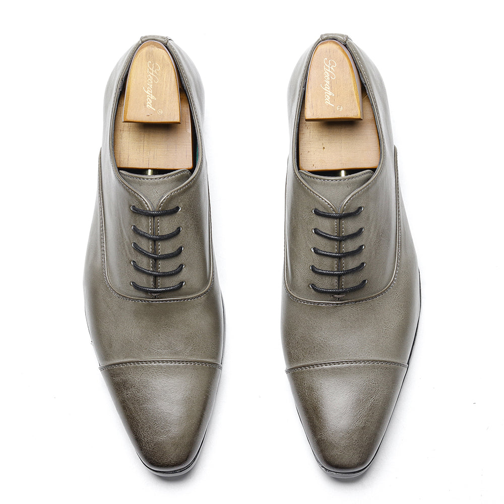 Leren Schoenen Italiaans Design Comfortabel Luxe