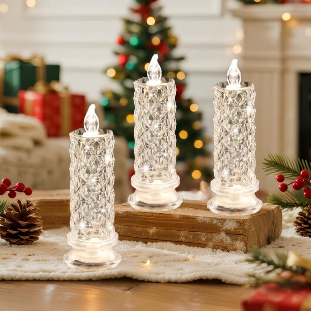 Decoratieve LED Tafellampen met Warm Kristal Licht