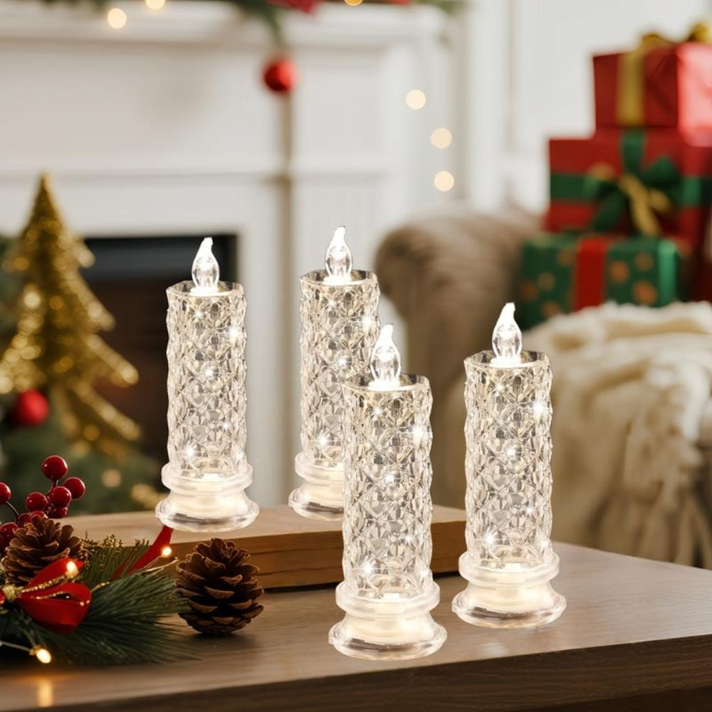 Decoratieve LED Tafellampen met Warm Kristal Licht