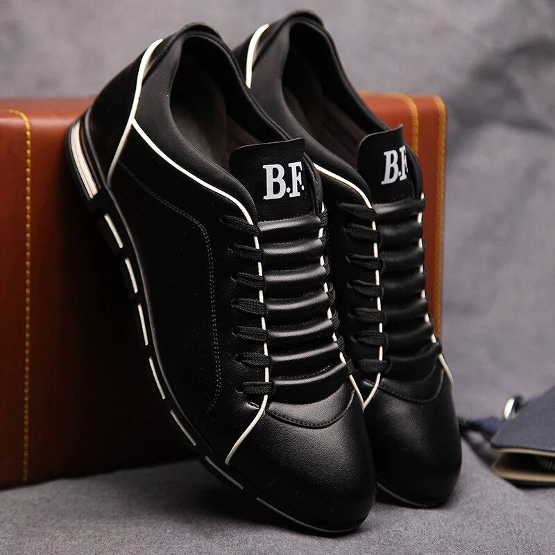 Leren Schoenen Elegance Comfortabele Klassieke Stijl - Velinix