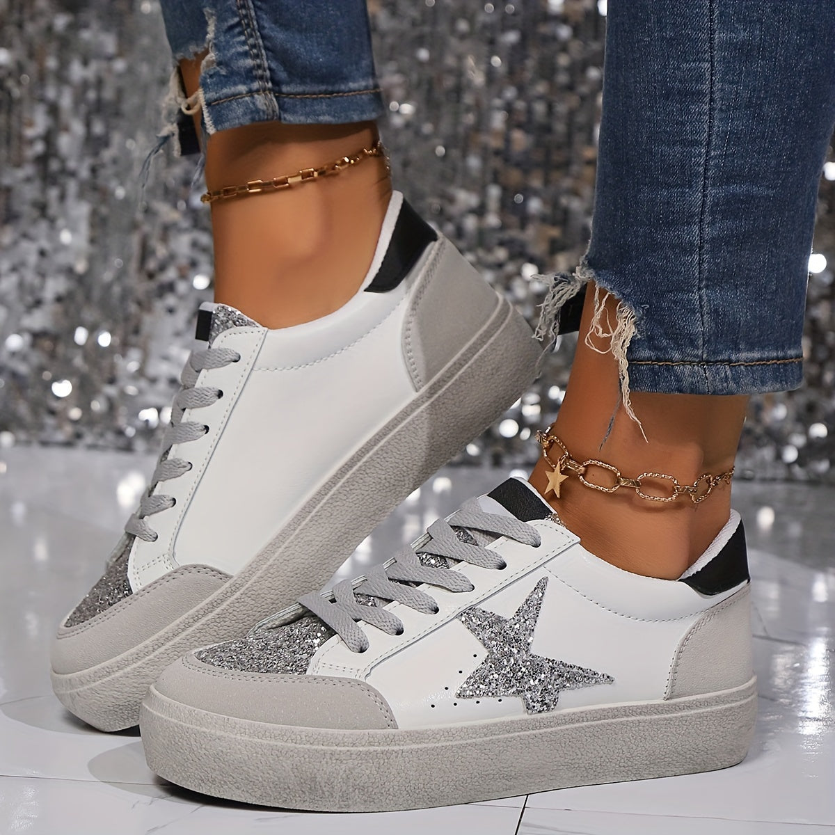 Variant image for LeoStride™ – Dames Sneakers Ademend Luipaardpatroon voor Comfortabele Stijl-7