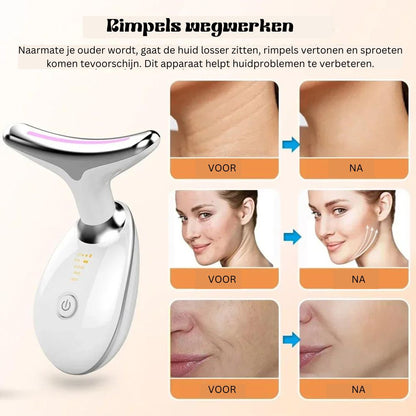 LiftGlow Pro Hals en Gezichtsverstrkker Anti RimpelCream