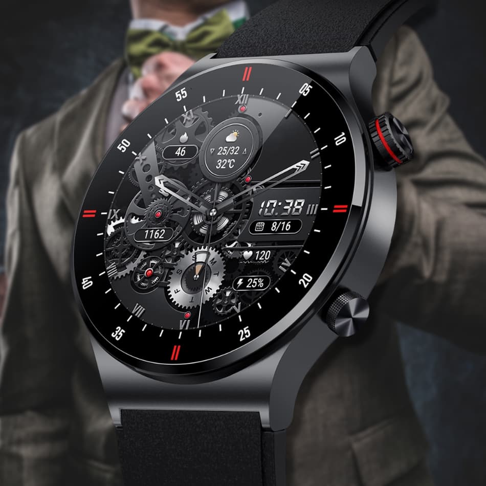 Smartwatch LuxuraWatch Stijlvol en Waterdicht