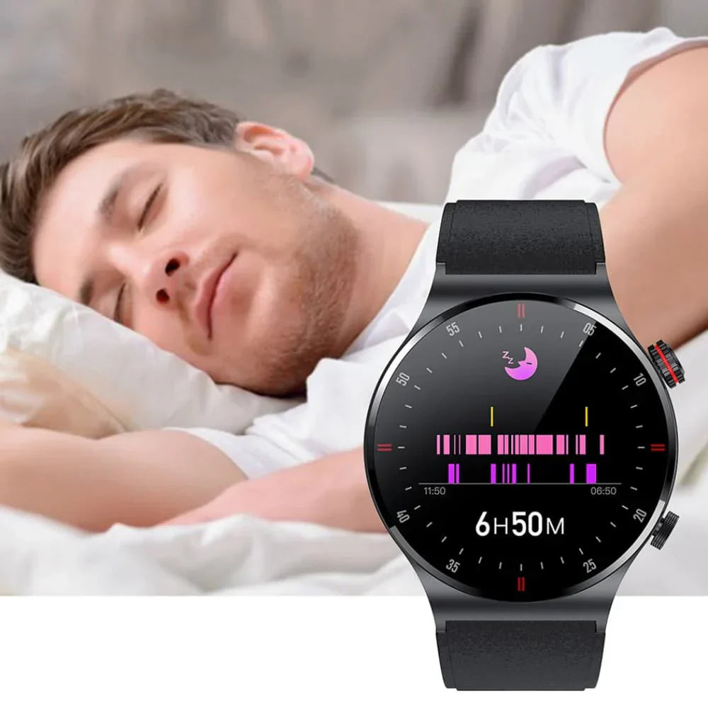 Smartwatch LuxuraWatch Stijlvol en Waterdicht