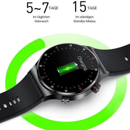 Smartwatch LuxuraWatch Stijlvol en Waterdicht