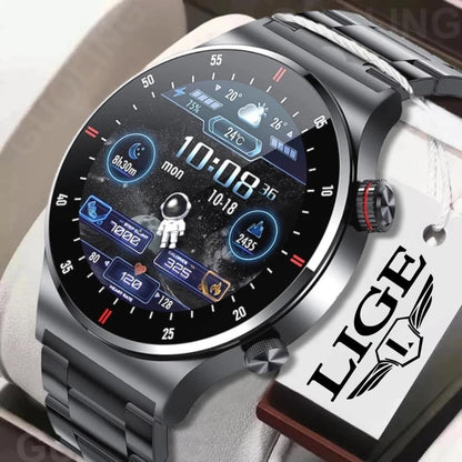 Smartwatch LuxuraWatch Stijlvol en Waterdicht