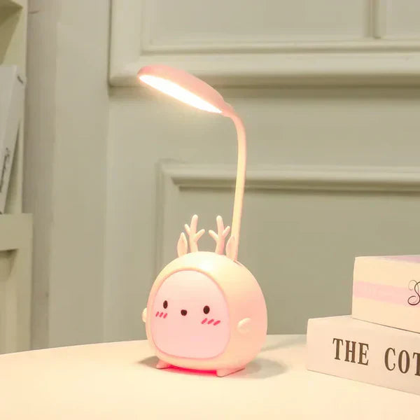 Kinderleeslamp met Oogbescherming en USB Nachtlampje
