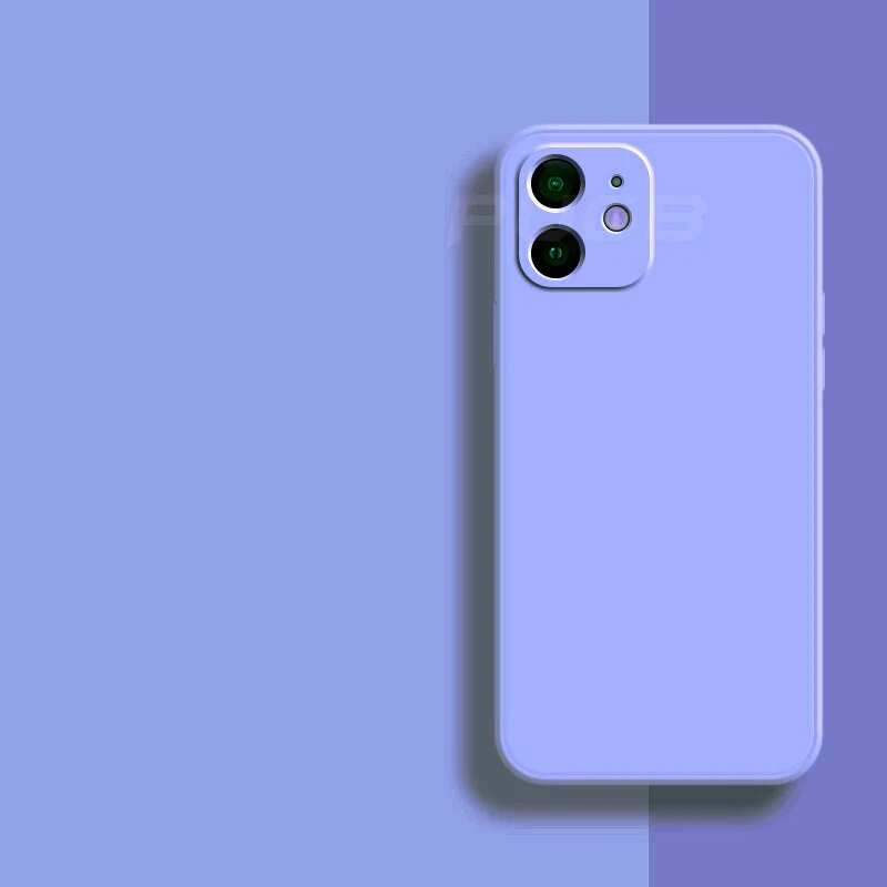 Zachte Silicone Telefoonhoesje voor iPhone 11 12 13