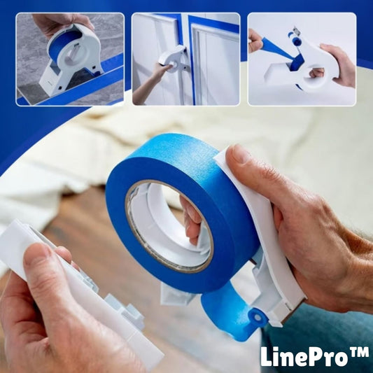 Verfafplak Applicator voor Schone Verf Randen met Snijder en Rollen wordt: 
Verfafplak Applicator voor Precieze Verf Randen met Snijder en Rollen - Velinix