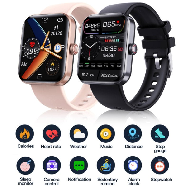 LizaSense™ – Pijnloze Bloedsuikermeter & Slim Horloge in Één